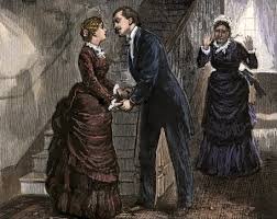 Romantic Moment Interrupted in 1870s ...